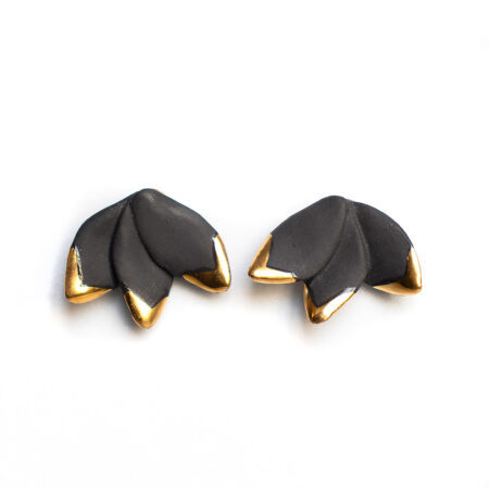 Floret black auskarai